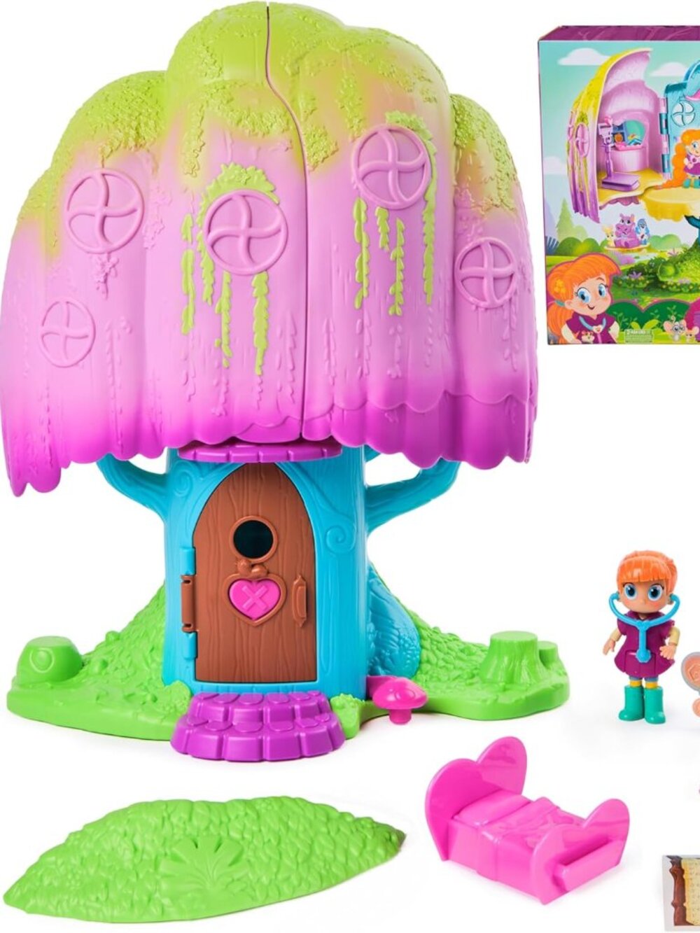 Vida The Vet, Vet Clinic, Treehouse Playset with Action Figures